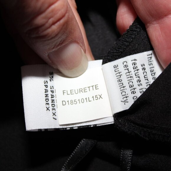 Diane Von Furstenberg Womens Fleurette Silk Dress Black Red Teardrop Size 4 - Picture 10 of 16